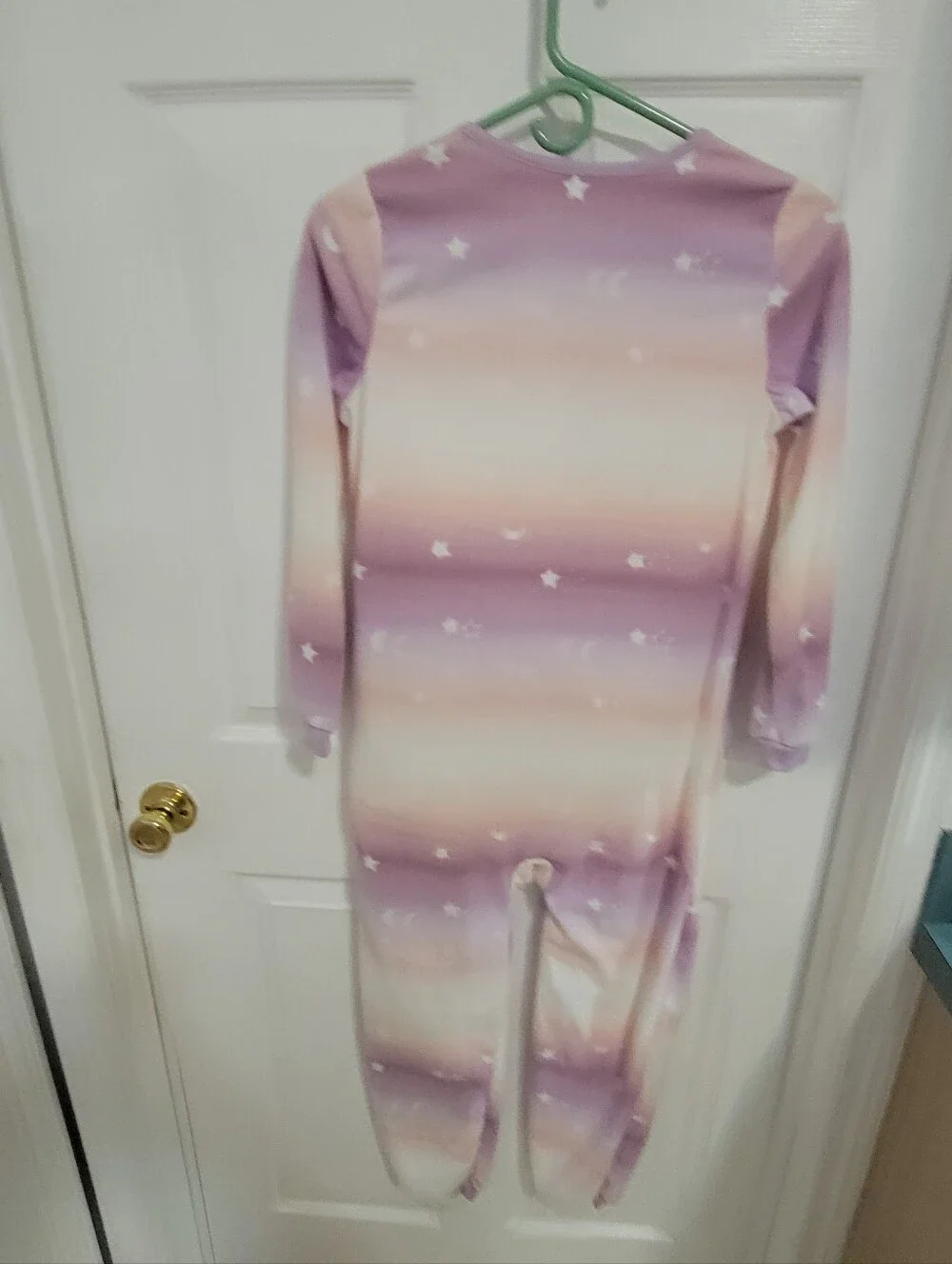 Girls Size 12 Pajama Lot Carter’s Wonder Nation Unicorn Zip-Up PJs